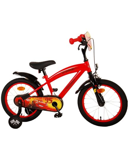 Disney Cars Kinderfahrrad – Jungen – 16 Zoll – Rot