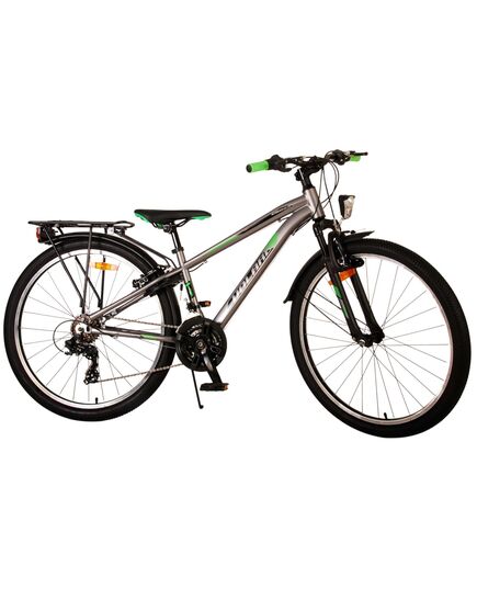 Volare Cross Kinderfahrrad - Jungen - 26 Zoll - Graue 18 Gänge