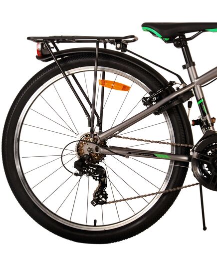 Volare Cross Kinderfahrrad - Jungen - 26 Zoll - Graue 18 Gänge