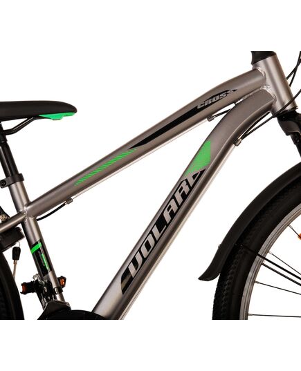 Volare Cross Kinderfahrrad - Jungen - 26 Zoll - Graue 18 Gänge
