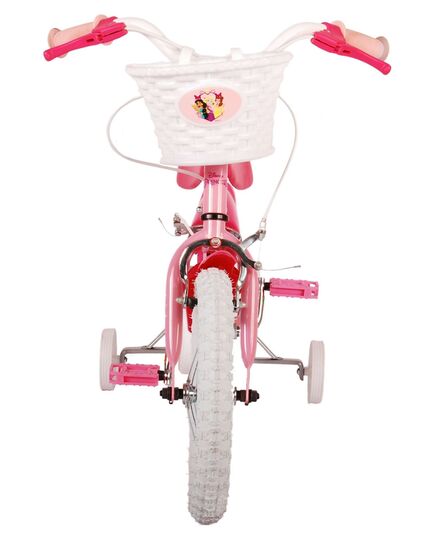 Disney Princess Kinderfahrrad - Mädchen - 14 Zoll - Rosa - Zweihandbremsen