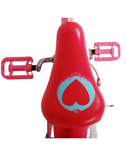 Disney Princess Kinderfahrrad - Mädchen - 14 Zoll - Rosa - Zweihandbremsen