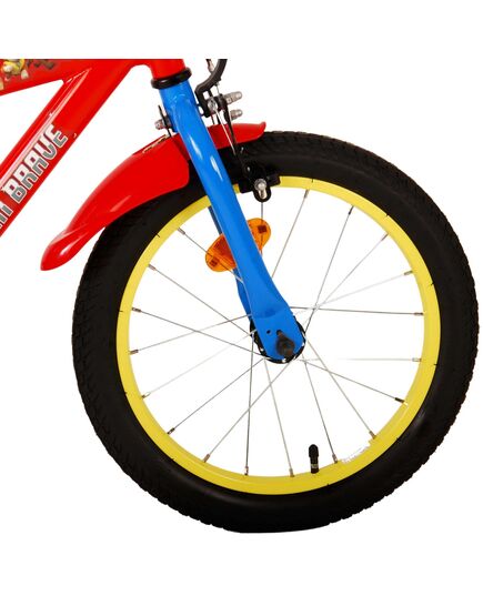 Paw Patrol Kinderfahrrad – Jungen – 16 Zoll – Rot Blau