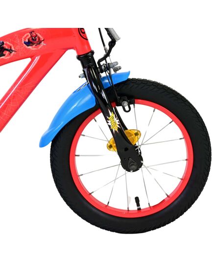 Marvel Spider-Man Kinderfahrrad - Jungen - 14 Zoll - Rot/Blau