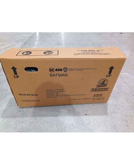Batman Kinderfahrrad – Jungen – 12 Zoll – Schwarz