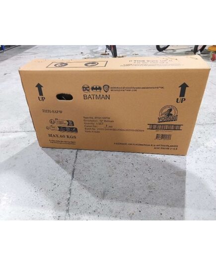 Batman Kinderfahrrad – Jungen – 12 Zoll – Schwarz – Zwei Handbremsen