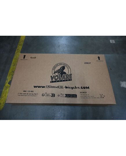 Volare Cross Kinderfahrrad – Jungen – 26 Zoll – Dunkelgrau – 3 Gänge