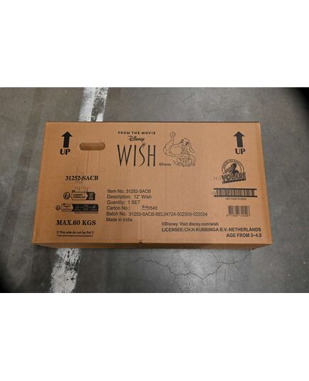 Disney Wish Kinderfahrrad – Mädchen – 12 Zoll – Lila