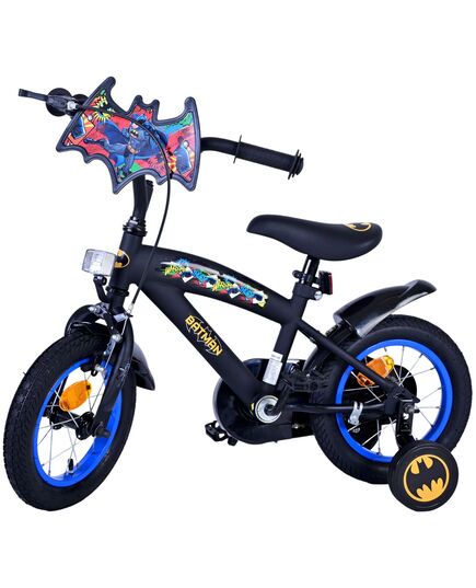 Batman Kinderfahrrad – Jungen – 12 Zoll – Schwarz