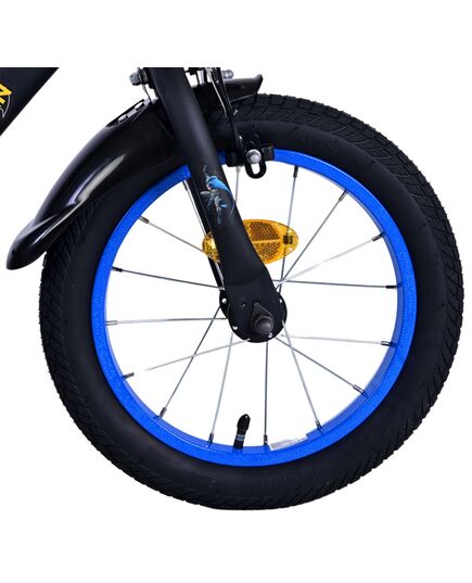 Batman Kinderfahrrad - Jungen - 14 Zoll - Schwarz - Zweihandbremsen
