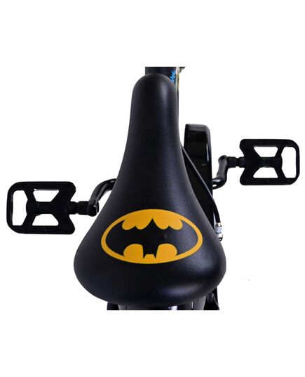 Batman Kinderfahrrad - Jungen - 12 Zoll - Schwarz - Zweihandbremsen