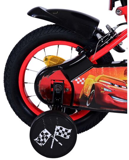 Disney Cars Kinderfahrrad - Jungen - 12 Zoll - Zwei Handbremsen