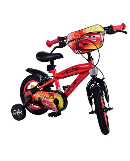 Disney Cars Kinderfahrrad - Jungen - 12 Zoll - Zwei Handbremsen