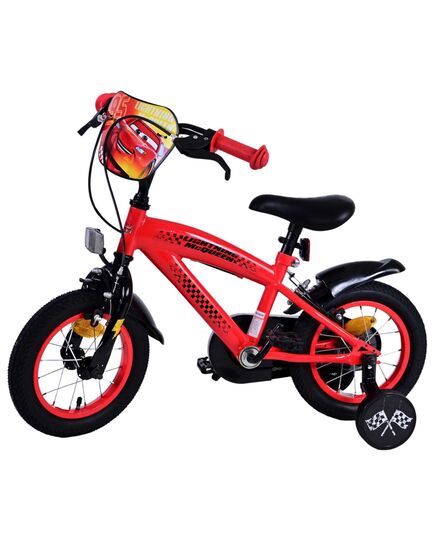 Disney Cars Kinderfahrrad - Jungen - 12 Zoll - Zwei Handbremsen