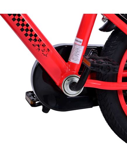 Disney Cars Kinderfahrrad - Jungen - 14 Zoll - Rot - Zwei Handbremsen