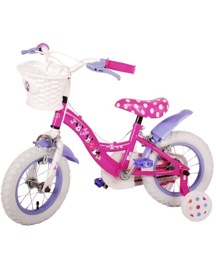 Disney Minnie Cutest Ever! Kinderfahrrad - Mädchen - 12 Zoll - Rosa - Zweihandbremsen