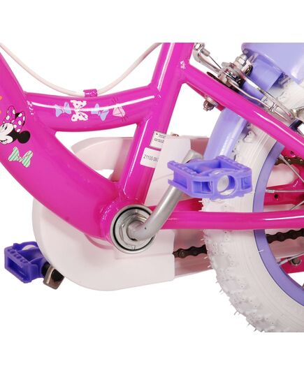 Disney Minnie Cutest Ever! Kinderfahrrad - Mädchen - 12 Zoll - Rosa - Zweihandbremsen