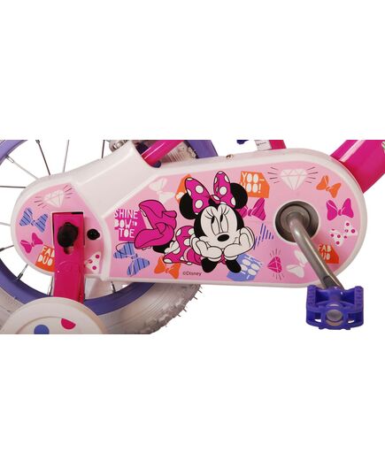Disney Minnie Cutest Ever! Kinderfahrrad - Mädchen - 12 Zoll - Rosa - Zweihandbremsen