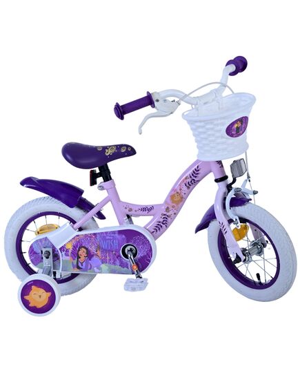 Disney Wish Kinderfahrrad - Mädchen - 12 Zoll - Lila