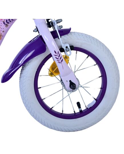 Disney Wish Kinderfahrrad - Mädchen - 12 Zoll - Lila