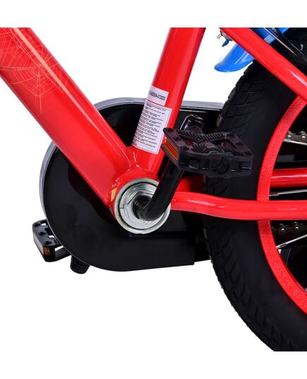 Ultimate Spider-Man Kinderfahrrad - Jungen - 14 Zoll - Blau/Rot - Zweihandbremsen