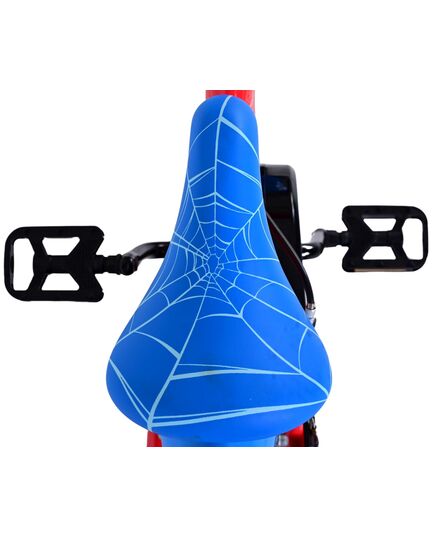 Ultimate Spider-Man Kinderfahrrad - Jungen - 14 Zoll - Blau/Rot - Zweihandbremsen