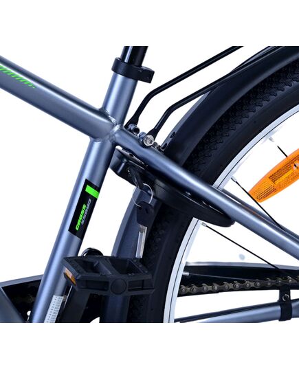 Volare Cross Kinderfahrrad – Jungen – 26 Zoll – Dunkelgrau – 3 Gänge