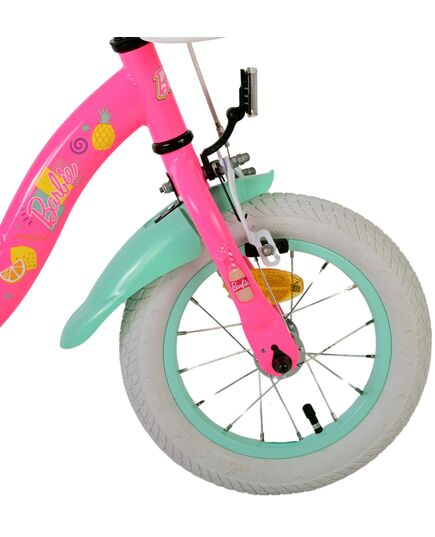 Barbie Kinderfahrrad - Mädchen - 12 Zoll - Rosa