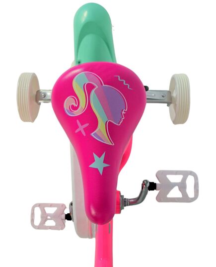 Barbie Kinderfahrrad - Mädchen - 12 Zoll - Rosa