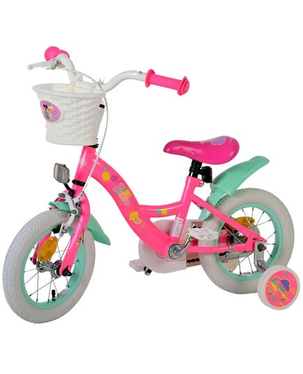 Barbie Kinderfahrrad - Mädchen - 12 Zoll - Rosa