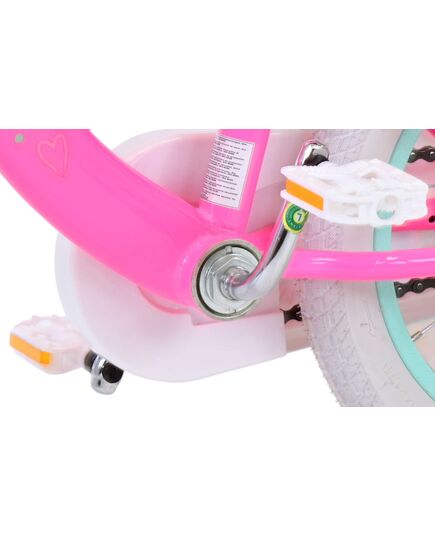 Barbie Kinderfahrrad - Mädchen - 14 Zoll - Rosa