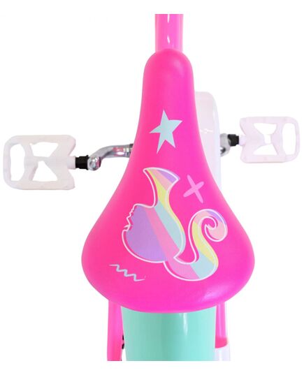 Barbie Kinderfahrrad - Mädchen - 16 Zoll - Rosa - Zwei Handbremsen