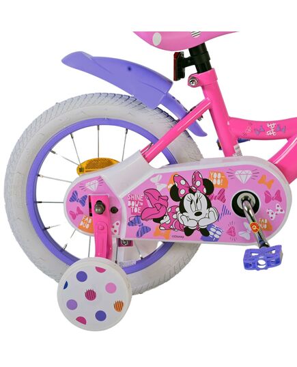 Disney Minnie Cutest Ever! Kinderfahrrad - Mädchen - 14 Zoll - Rosa