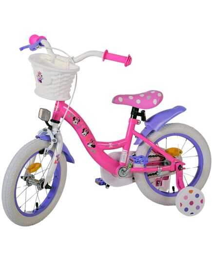 Disney Minnie Cutest Ever! Kinderfahrrad - Mädchen - 14 Zoll - Rosa