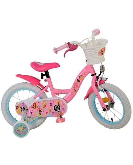 Disney Princess Kinderfahrrad - Mädchen - 14 Zoll - Rosa