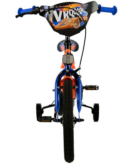 Hot Wheels Kinderfiets - Jongens - 16 inch - Zwart Oranje Blauw