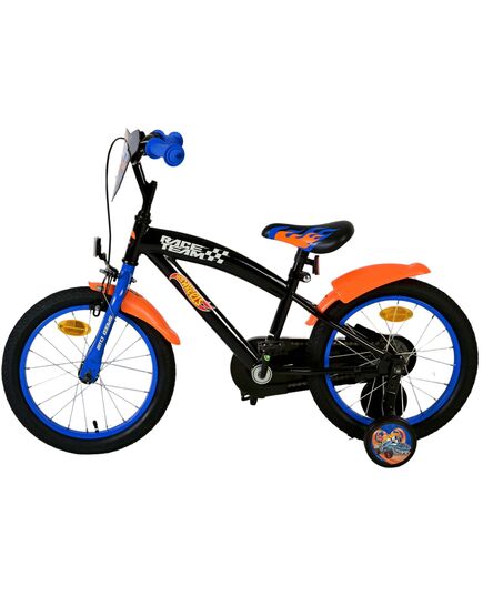 Hot Wheels Kinderfiets - Jongens - 16 inch - Zwart Oranje Blauw