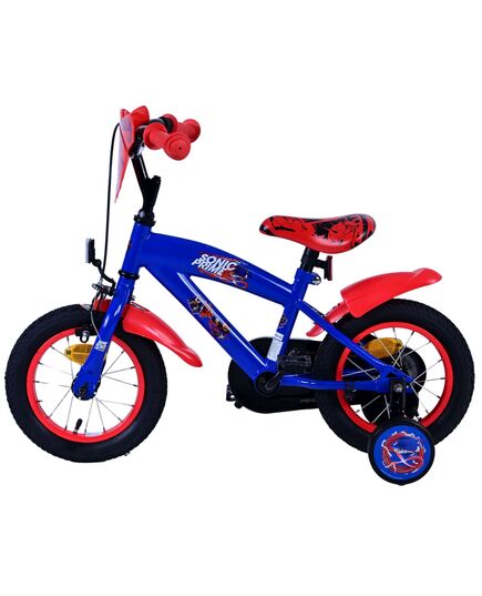 Sonic Prime Kinderfahrrad – Jungen – 12 Zoll – Blau Rot