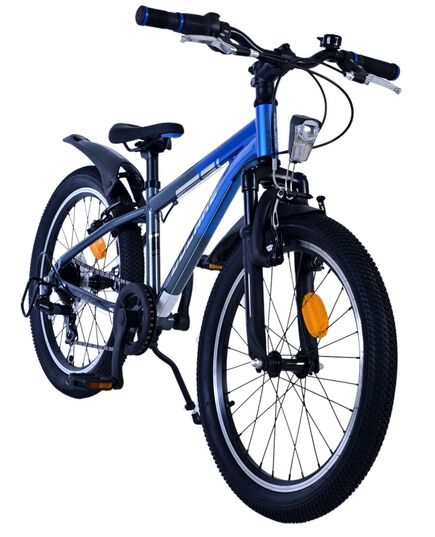 Volare XC Race Kinderfahrrad - 20 Zoll - 7 Gang - Blau/Grau