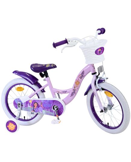 Disney Stitch Kinderfahrrad - Mädchen - 16 Zoll - Creme Koralle Blau [CLONE]