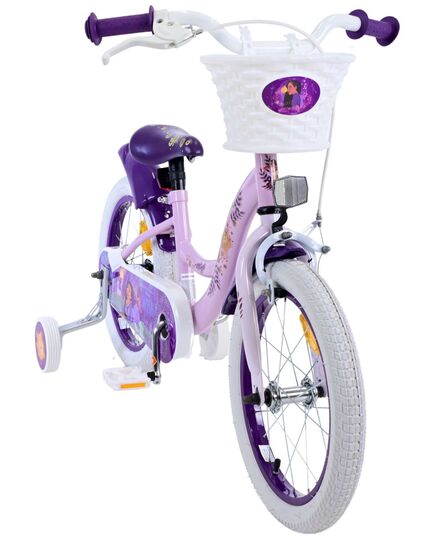 Disney Stitch Kinderfahrrad - Mädchen - 16 Zoll - Creme Koralle Blau [CLONE]