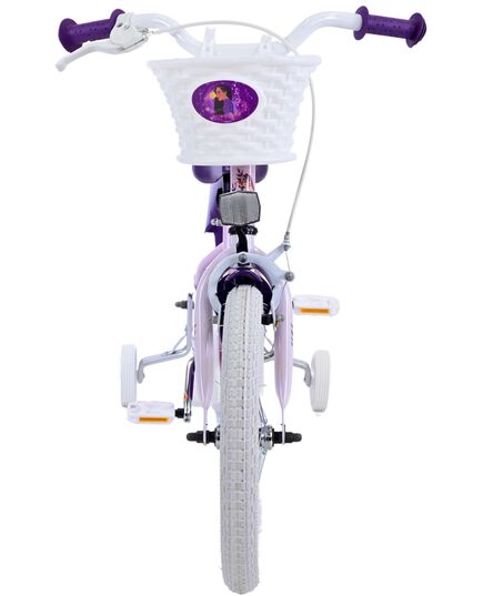 Disney Stitch Kinderfahrrad - Mädchen - 16 Zoll - Creme Koralle Blau [CLONE]