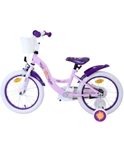 Disney Stitch Kinderfahrrad - Mädchen - 16 Zoll - Creme Koralle Blau [CLONE]