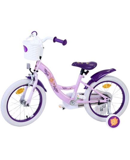 Disney Stitch Kinderfahrrad - Mädchen - 16 Zoll - Creme Koralle Blau [CLONE]