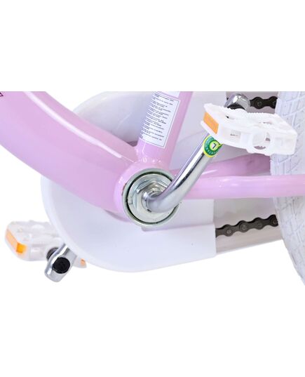 Disney Stitch Kinderfahrrad - Mädchen - 16 Zoll - Creme Koralle Blau [CLONE]