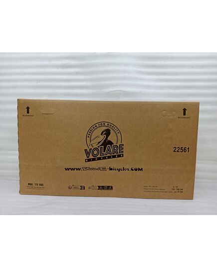 Volare XC Race Kinderfahrrad – 24 Zoll – 21 Gänge – Rot/Grau