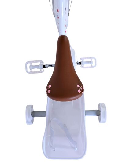 Volare Blossom Kinderfahrrad - Mädchen - 12 Zoll - Weiß