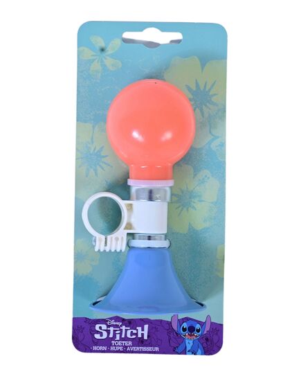 Disney Stitch Fahrradhupe – Korallenblau / Orange