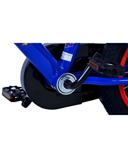 Sonic Prime Kinderfahrrad - Jungen - 12 Zoll - Blau Rot - Zweihandbremsen