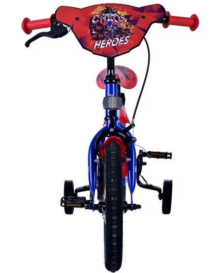 Sonic Prime Kinderfahrrad - Jungen - 14 Zoll - Blau Rot